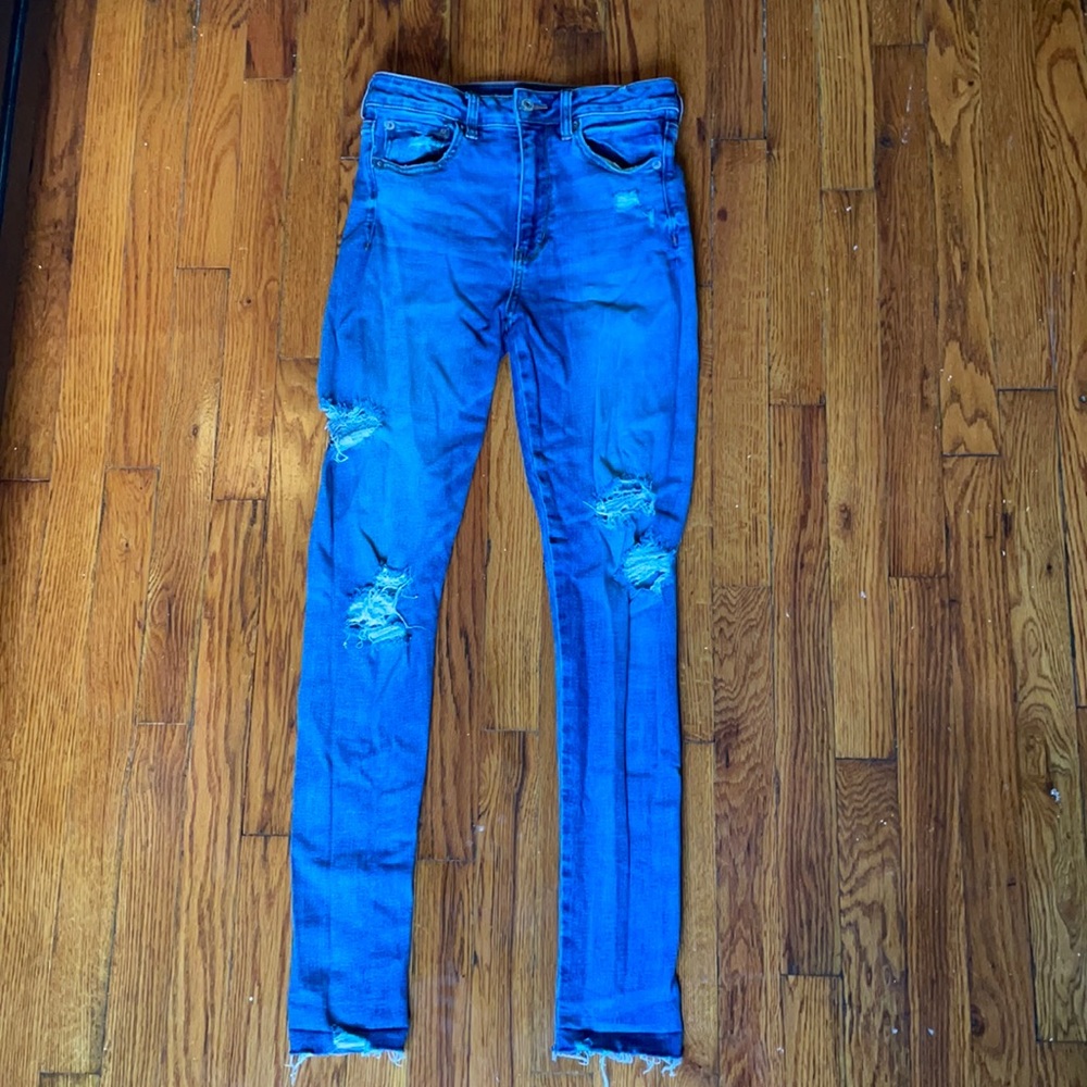 American Eagle high rise skinny jeans